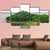 View Of Bang Phra Reservoir In Thailand Canvas Wall Art-4 Pop-Gallery Wrap-50" x 32"-Tiaracle