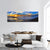 View Of Beach At Dawn Panoramic Canvas Wall Art-1 Piece-36" x 12"-Tiaracle