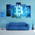 View Of Bitcoin Canvas Wall Art-5 Star-Gallery Wrap-62" x 32"-Tiaracle