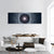 View Of Black Hole Panoramic Canvas Wall Art-3 Piece-25" x 08"-Tiaracle