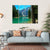 View Of Braies Lake And Croda Del Becco Canvas Wall Art-1 Piece-Gallery Wrap-36" x 24"-Tiaracle