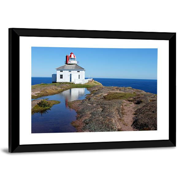 View Of Cape Spear In Canada Canvas Wall Art-3 Horizontal-Gallery Wrap-25" x 16"-Tiaracle
