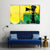 View Of Cinema Abstract Canvas Wall Art-3 Horizontal-Gallery Wrap-37" x 24"-Tiaracle
