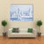 View Of Cold Winter With Lot Of Snow Canvas Wall Art-1 Piece-Gallery Wrap-48" x 32"-Tiaracle