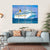 View Of Cruise Ship Canvas Wall Art-4 Horizontal-Gallery Wrap-34" x 24"-Tiaracle