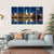 View Of Dallas Skyline Canvas Wall Art-5 Horizontal-Gallery Wrap-22" x 12"-Tiaracle