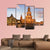 View Of Dresden On Sunset Canvas Wall Art-4 Pop-Gallery Wrap-50" x 32"-Tiaracle