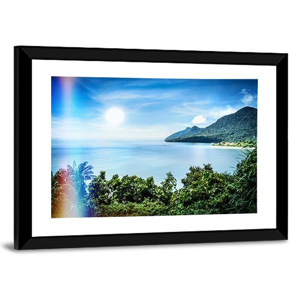 View Of Famous Damai Bay Canvas Wall Art-3 Horizontal-Gallery Wrap-25" x 16"-Tiaracle
