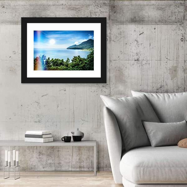 View Of Famous Damai Bay Canvas Wall Art-3 Horizontal-Gallery Wrap-25" x 16"-Tiaracle