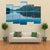 View Of Fjord With Mountains And Lake Canvas Wall Art-1 Piece-Gallery Wrap-48" x 32"-Tiaracle