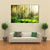 View Of Forest In Sunlight Canvas Wall Art-3 Horizontal-Gallery Wrap-37" x 24"-Tiaracle