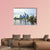 View Of Frankfurt am Main Skyline Canvas Wall Art-1 Piece-Gallery Wrap-48" x 32"-Tiaracle