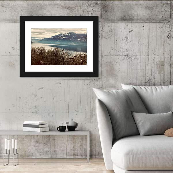View Of Gardasee Lake Canvas Wall Art-3 Horizontal-Gallery Wrap-25" x 16"-Tiaracle