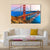 View Of Golden Gate Bridge Canvas Wall Art-3 Horizontal-Gallery Wrap-37" x 24"-Tiaracle