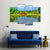 View Of Japanese Garden Canvas Wall Art-4 Pop-Gallery Wrap-50" x 32"-Tiaracle