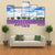 View Of Lavender Field In France Canvas Wall Art-4 Pop-Gallery Wrap-50" x 32"-Tiaracle