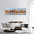 View Of Manhattan Panoramic Canvas Wall Art-3 Piece-25" x 08"-Tiaracle
