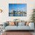 View Of Marina Bay Canvas Wall Art-1 Piece-Gallery Wrap-36" x 24"-Tiaracle
