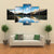View Of Moke Lake Near Queenstown Canvas Wall Art-1 Piece-Gallery Wrap-48" x 32"-Tiaracle