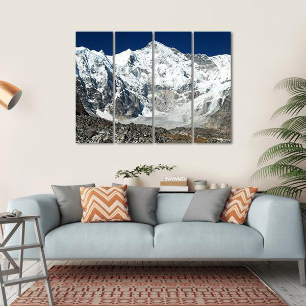 View Of Mount Cho Oyu In Khumbu Valley Canvas Wall Art-4 Horizontal-Gallery Wrap-34" x 24"-Tiaracle