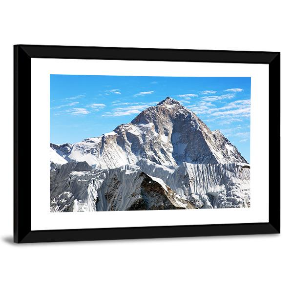 View Of Mount Makalu Canvas Wall Art-3 Horizontal-Gallery Wrap-25" x 16"-Tiaracle