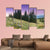 View Of Mountains Landscape Canvas Wall Art-3 Horizontal-Gallery Wrap-37" x 24"-Tiaracle