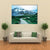 View Of Mt Cook With Stream Flowing Canvas Wall Art-4 Horizontal-Gallery Wrap-34" x 24"-Tiaracle