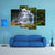 View Of Mun Daeng Waterfall Canvas Wall Art-4 Pop-Gallery Wrap-50" x 32"-Tiaracle