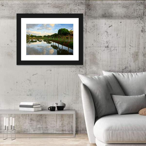 View Of Nature In Borneo Sabah Malaysia Canvas Wall Art-3 Horizontal-Gallery Wrap-25" x 16"-Tiaracle