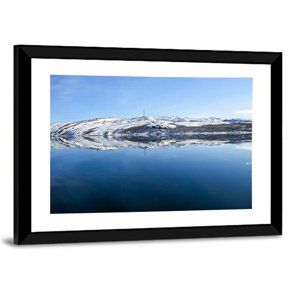 View Of Norway Landscape Canvas Wall Art-3 Horizontal-Gallery Wrap-25" x 16"-Tiaracle