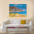 View Of Nurek Reservoir In Tajikistan Canvas Wall Art-5 Horizontal-Gallery Wrap-22" x 12"-Tiaracle