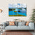 View Of Palau Islands Canvas Wall Art-4 Horizontal-Gallery Wrap-34" x 24"-Tiaracle