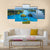 View Of Palau Islands Canvas Wall Art-5 Pop-Gallery Wrap-47" x 32"-Tiaracle