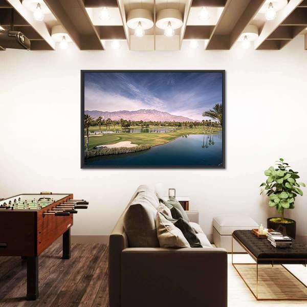 Palm Springs Chino Canyon Panoramic Canvas Wall Art-1 Piece-36" x 12"-Tiaracle