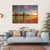 View Of Perth Skyline From Swan River Canvas Wall Art-4 Horizontal-Gallery Wrap-34" x 24"-Tiaracle