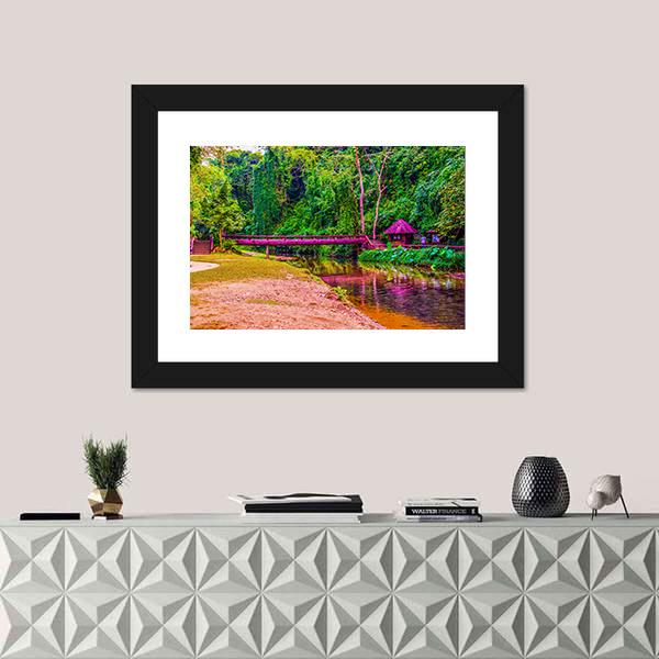 View Of Phu Sang National Park Canvas Wall Art-1 Piece-Framed Print-20" x 16"-Tiaracle