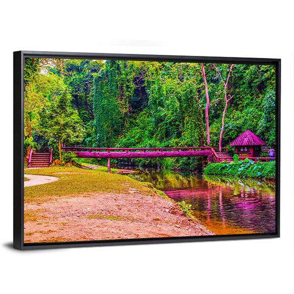 View Of Phu Sang National Park Canvas Wall Art-3 Horizontal-Gallery Wrap-25" x 16"-Tiaracle