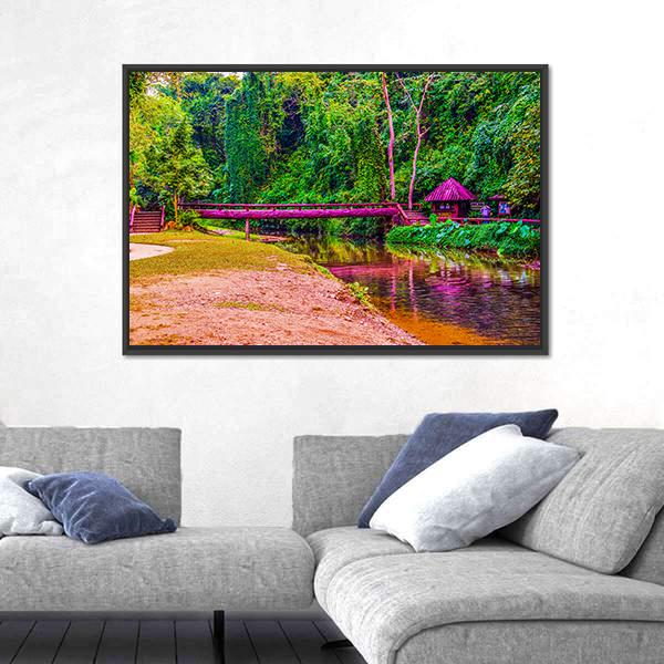 View Of Phu Sang National Park Canvas Wall Art-3 Horizontal-Gallery Wrap-25" x 16"-Tiaracle