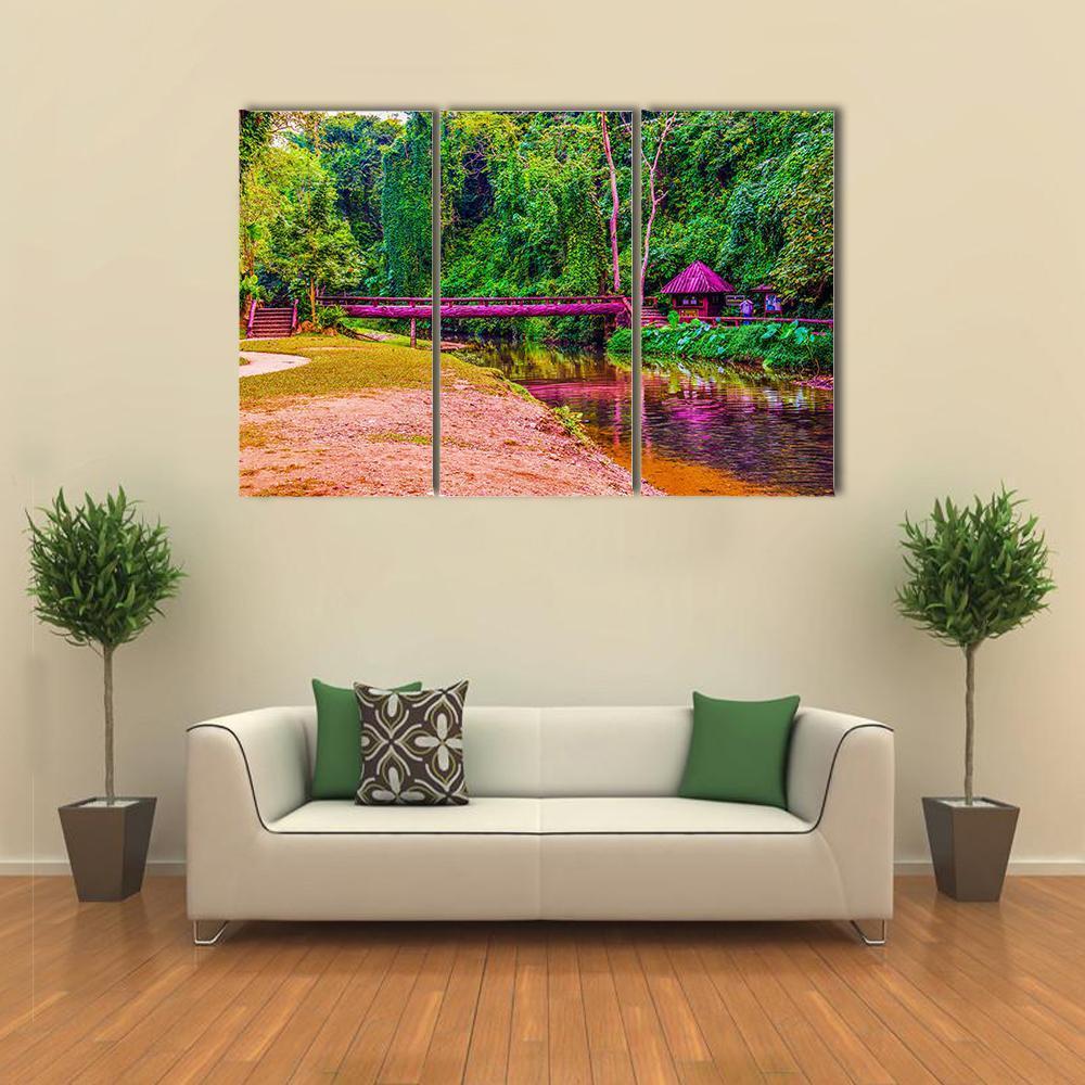 View Of Phu Sang National Park Canvas Wall Art-3 Horizontal-Gallery Wrap-37" x 24"-Tiaracle
