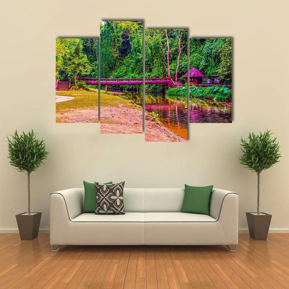 View Of Phu Sang National Park Canvas Wall Art-4 Pop-Gallery Wrap-50" x 32"-Tiaracle