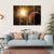 View Of Planet Moons And The Universe Canvas Wall Art-4 Horizontal-Gallery Wrap-34" x 24"-Tiaracle