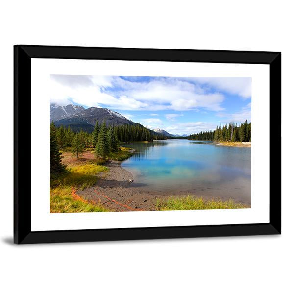 View Of Porcupine Creek In Banff National Park Canvas Wall Art-3 Horizontal-Gallery Wrap-25" x 16"-Tiaracle