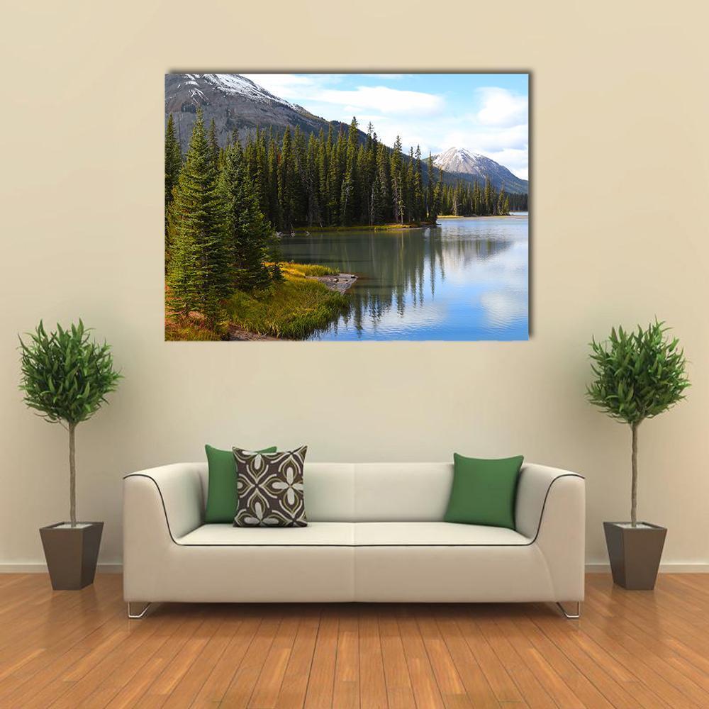 View Of Porcupine Creek Canvas Wall Art-1 Piece-Gallery Wrap-48" x 32"-Tiaracle