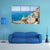 View Of Positano Canvas Wall Art-3 Horizontal-Gallery Wrap-37" x 24"-Tiaracle