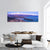 Lake With Queenstown Panoramic Canvas Wall Art-3 Piece-25" x 08"-Tiaracle