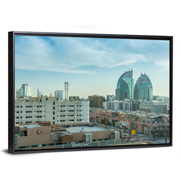 View Of Riyadh Saudi Arabia Panoramic Canvas Wall Art-1 Piece-36" x 12"-Tiaracle