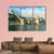 View of Rumeli Fortress In Istanbul Turkey Canvas Wall Art-3 Horizontal-Gallery Wrap-37" x 24"-Tiaracle