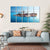 View Of San Giorgio Island In Venice Canvas Wall Art-5 Horizontal-Gallery Wrap-22" x 12"-Tiaracle