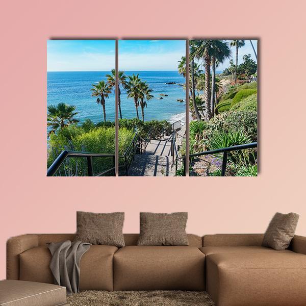View Of Scenery Around Laguna Beach In California Canvas Wall Art-3 Horizontal-Gallery Wrap-37&quot; x 24&quot;-Tiaracle