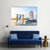 View Of Singapore Skyline Canvas Wall Art-1 Piece-Gallery Wrap-48" x 32"-Tiaracle